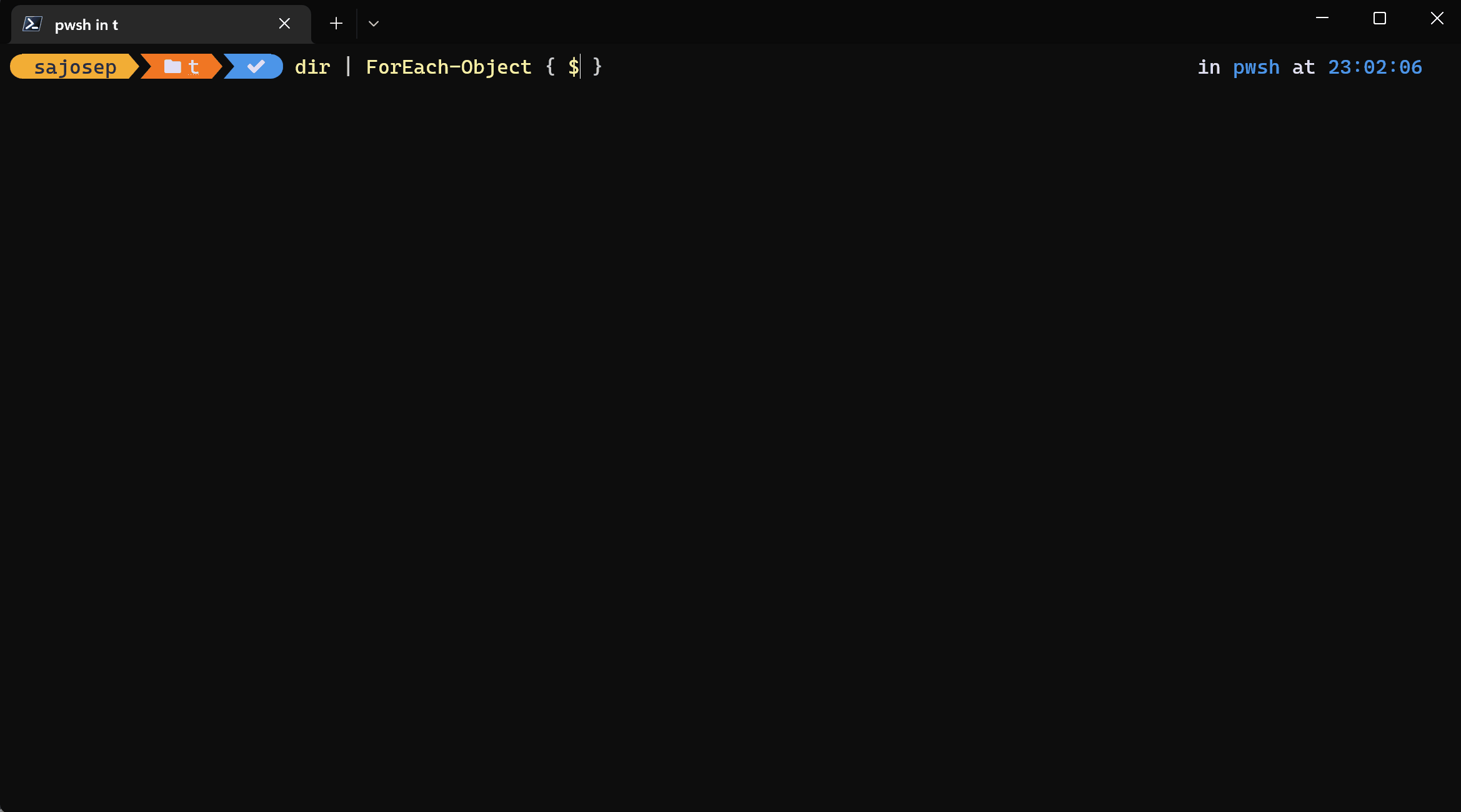 PowerShell autocomplete